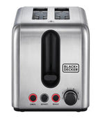 Black+Decker ET244-85 Stainless Steel Toaster for Perfect Toast Every Time