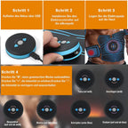 Abdominal muscle training, EMS technology, effective, convenient, fitness equipment solution.