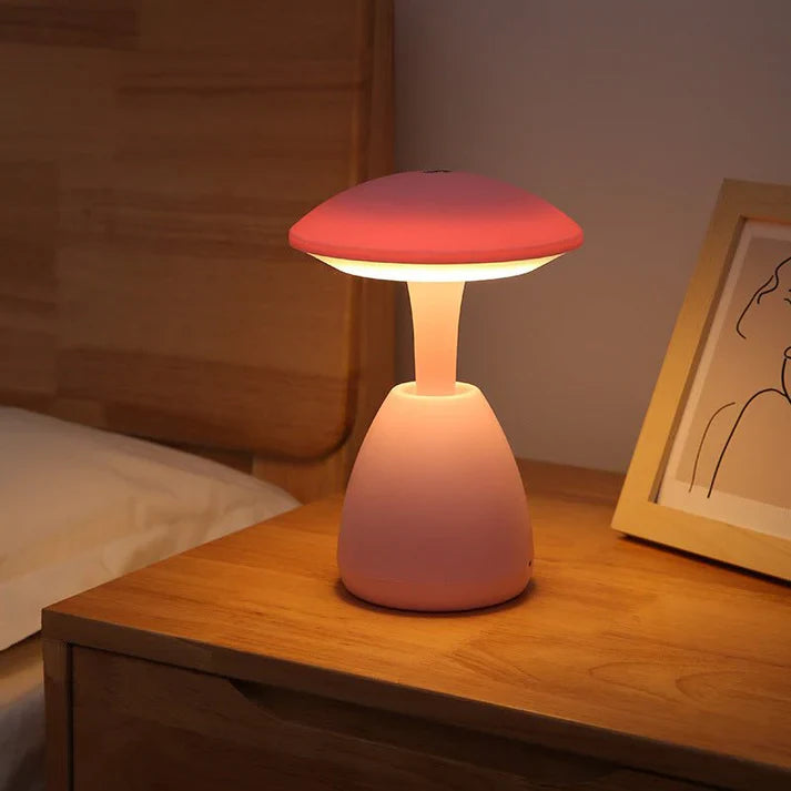 Soft glow, eye protection, cozy nights, compact lamp for comfort.