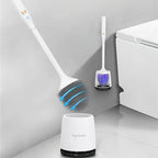 Wireless electric toilet brush, powerful, efficient, rechargeable, hygienic, easy cleaning.