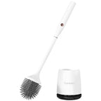 Wireless electric toilet brush, powerful, efficient, rechargeable, hygienic, easy cleaning.